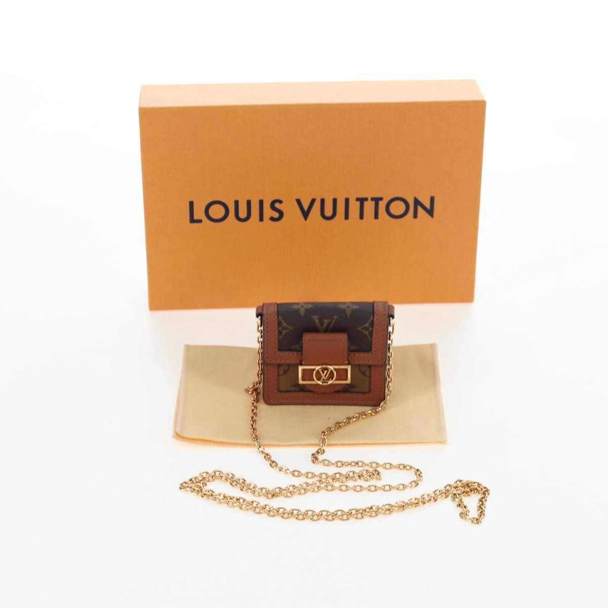 Louis Vuitton Dauphine Reverse Monogram Canvas, Brown, Canvas, Shoulder Bag