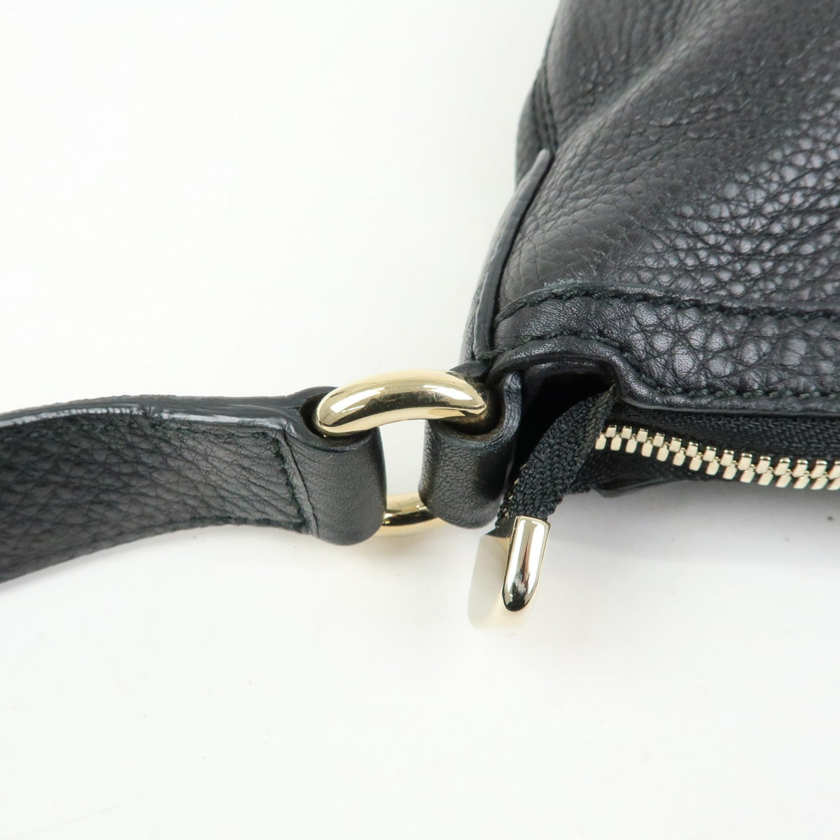 Gucci Soho Messenger Leather, Black, Leather, Handbag