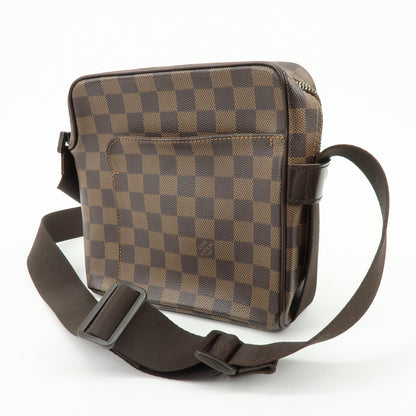 Louis Vuitton Olav Damier, Brown, Canvas, Handbag