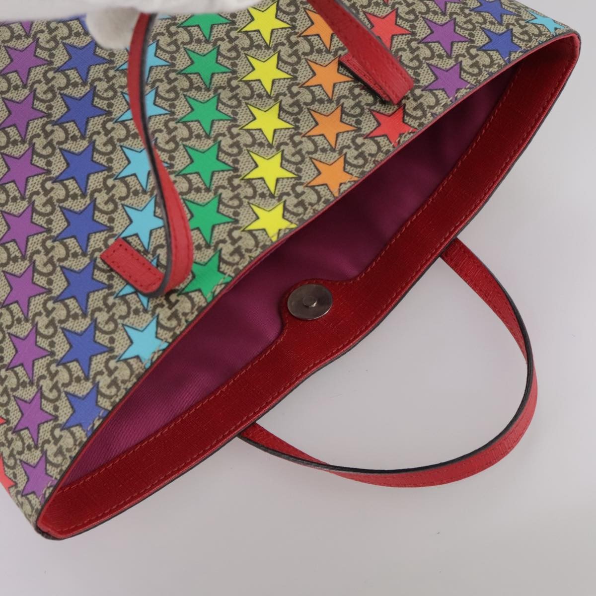 Gucci Children's Printed Coated Canvas, Multicolour, Canvas, Tote Bag