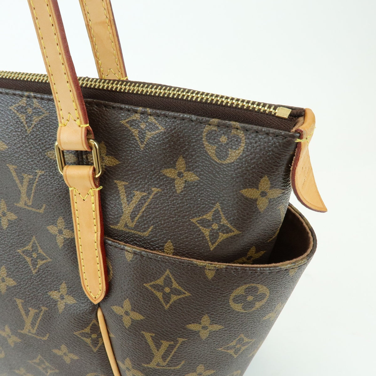 Louis Vuitton Totally Monogram Canvas, Brown, Canvas, Tote Bag