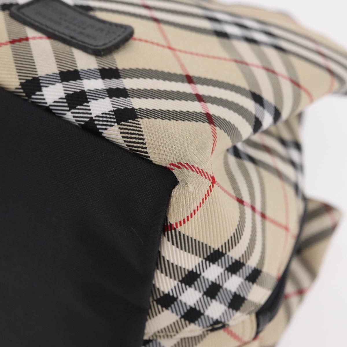 Burberry Nova Check Nylon, Beige, Nylon, Handbag