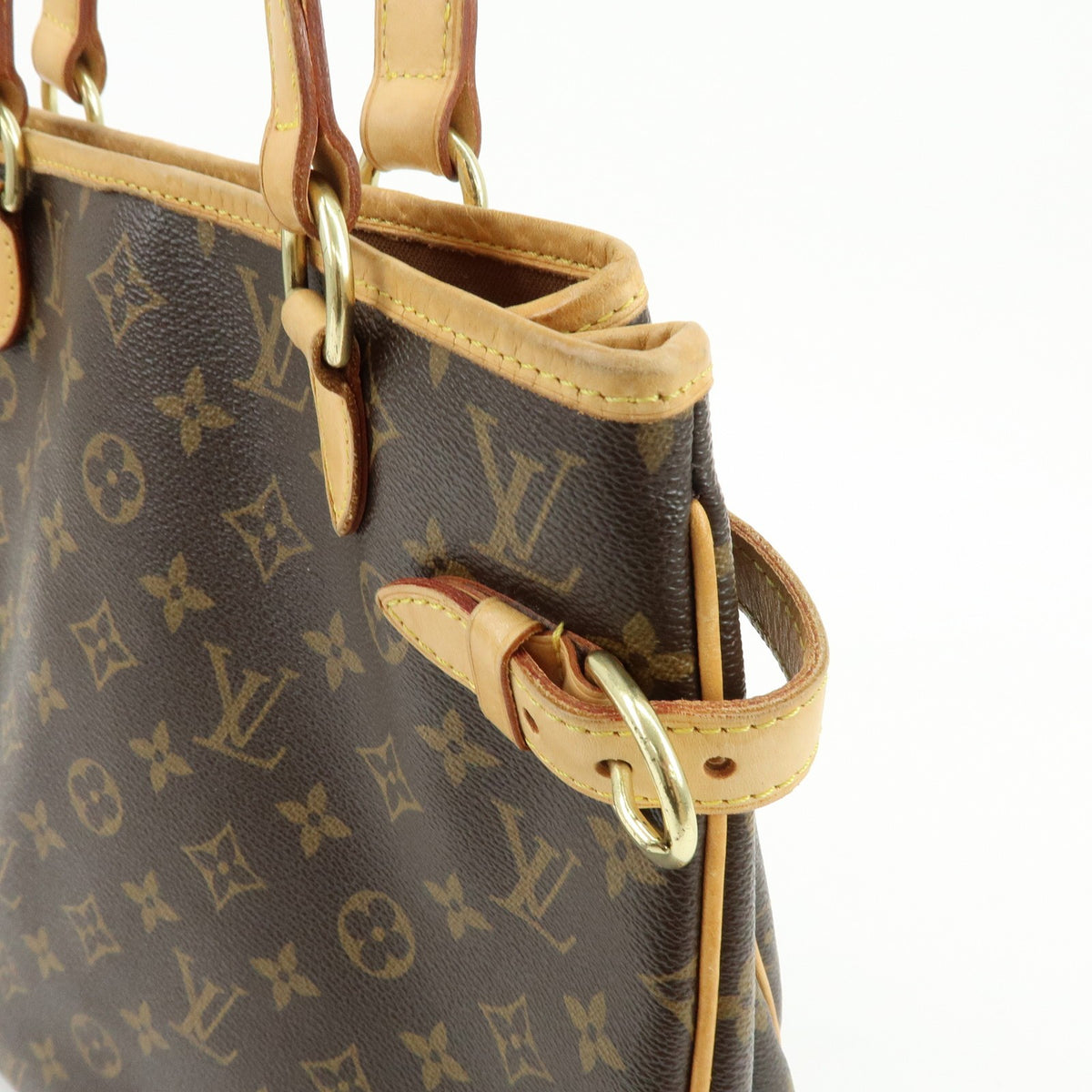 Louis Vuitton Batignolles Monogram Canvas, Brown, Canvas, Tote Bag