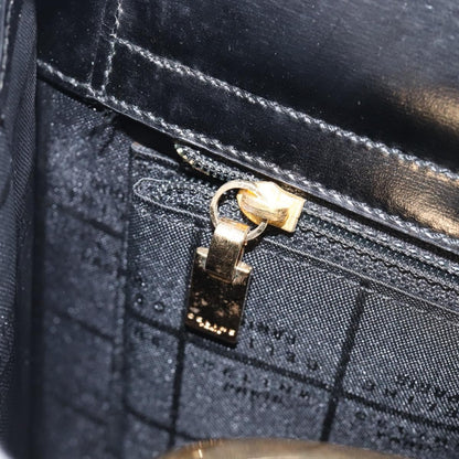 Celine Top Handle Leather, Black, Leather, Handbag