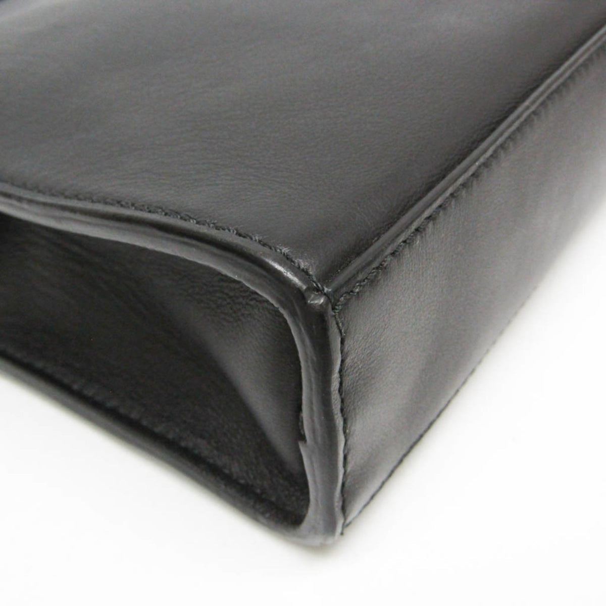 Fendi Convertible Document Holder Leather, Black, Leather, Briefcase