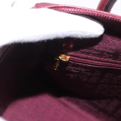 Cartier Must Line Leather, Burgundy, Leather, Handbag