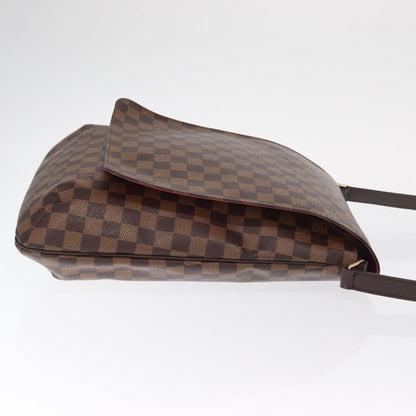 Louis Vuitton Musette Damier, Brown, Canvas, Handbag