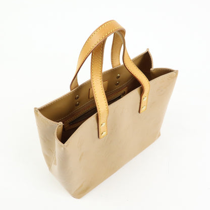 Louis Vuitton Reade Monogram Vernis, Brown, Patent Leather, Handbag