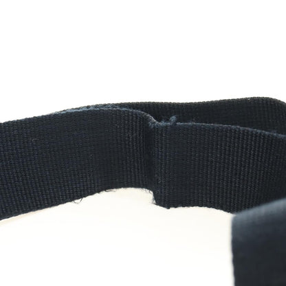 Christian Dior Vintage Street Chic Belt Diorissimo Canvas, Black, Canvas, Handbag