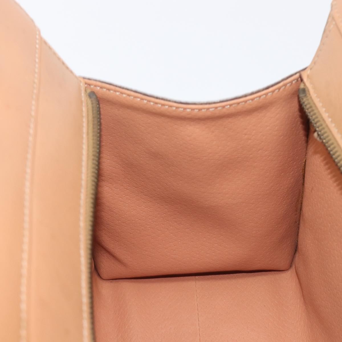 Celine Handbag Canvas, Brown, Canvas, Handbag