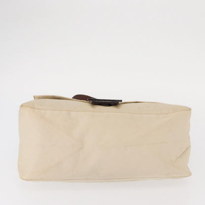 Fendi Fendi mamma baguette monogram, Beige, Canvas, Handbag