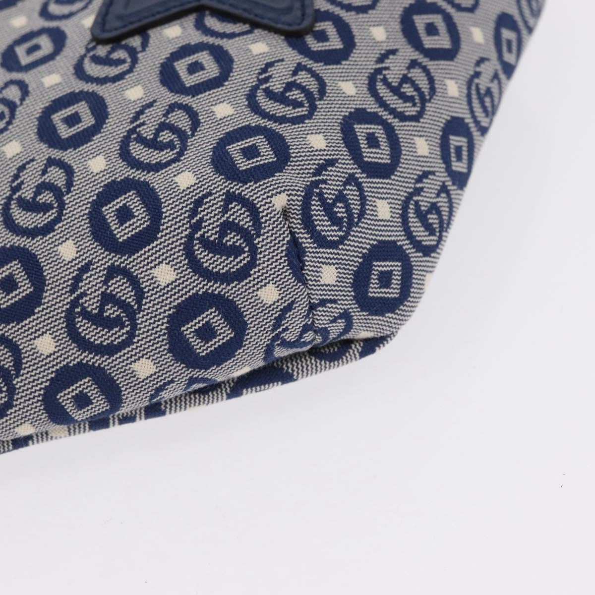Gucci Children's Belt Printed GG Coated Canvas, Navy, Canvas, Handbag