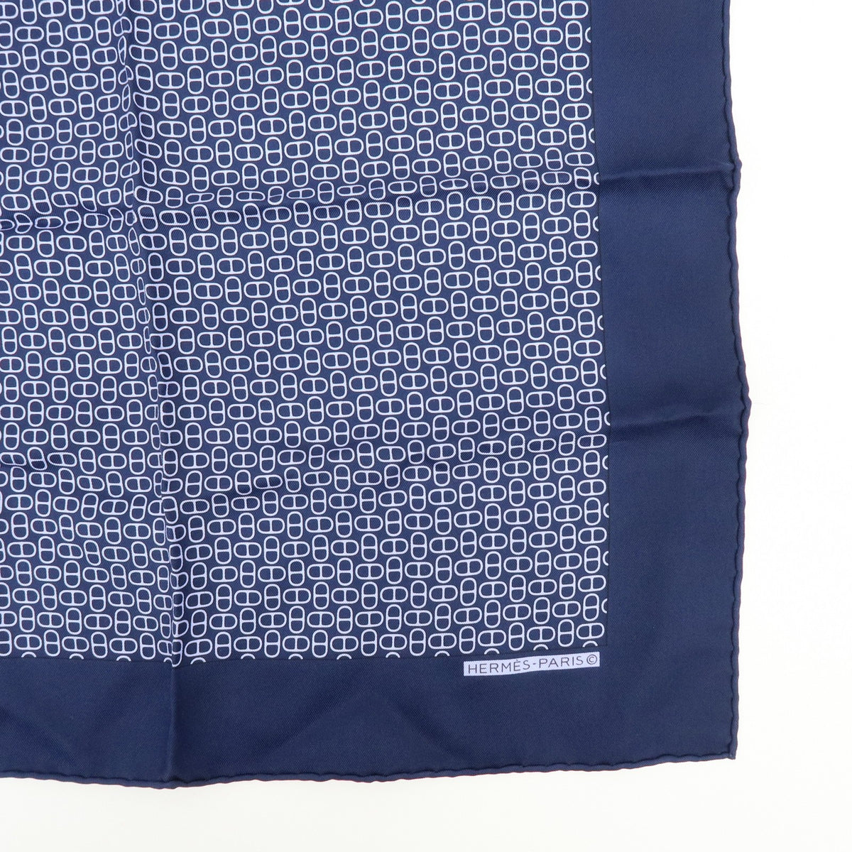 Hermes Carré 40 Silk, White, Silk, Scarf