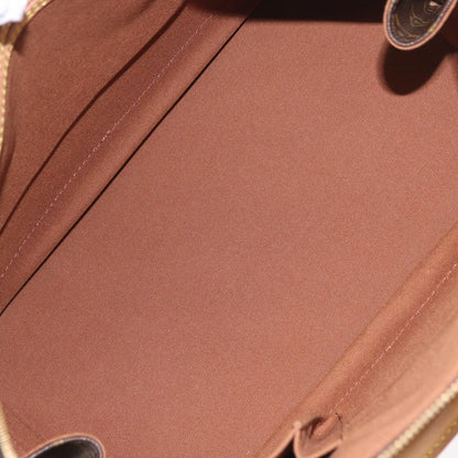 Louis Vuitton Alma Monogram Canvas, Brown, Canvas, Handbag