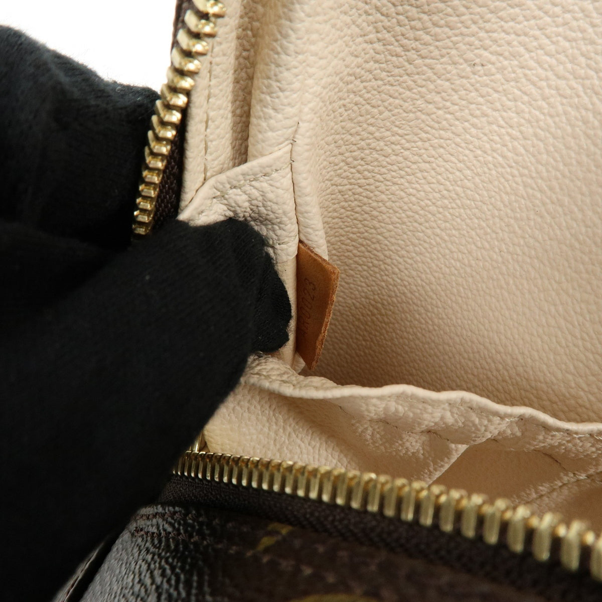 Louis Vuitton Spontini Monogram Canvas, Brown, Canvas, Handbag