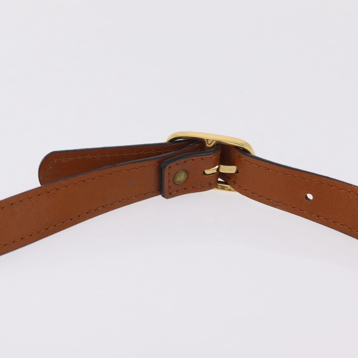 Saint Laurent Vintage Shoulder bag leather, Brown, Leather, Shoulder Bag