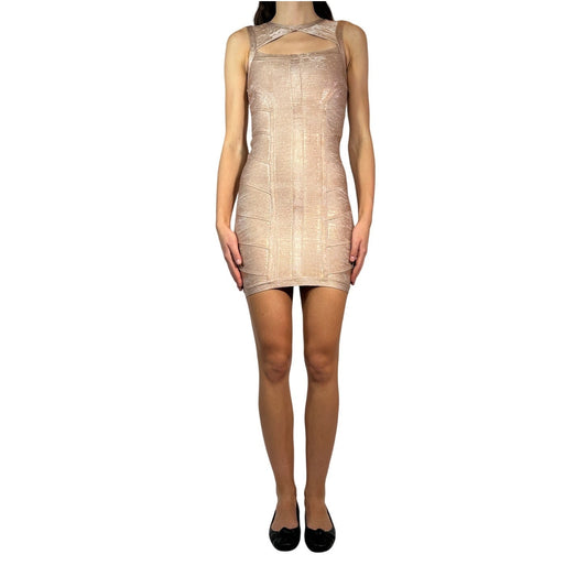 CORIZZI Cutout Bandage Dress Stretch