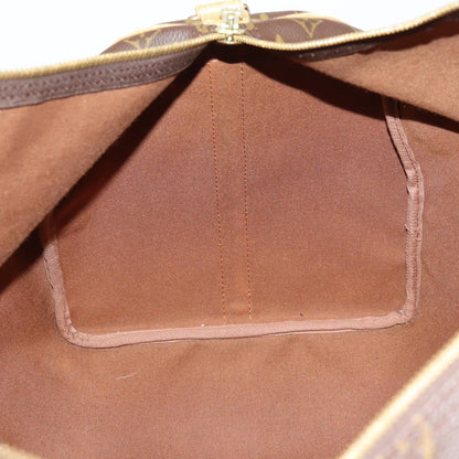 Louis Vuitton Keepall Bag Monogram Canvas, BROWN, CANVAS, Travel bag