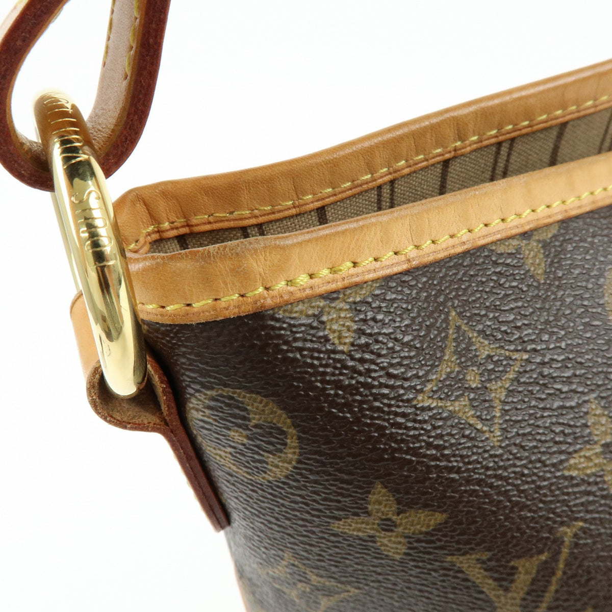 Louis Vuitton Delightful Monogram Canvas, Brown, Canvas, Handbag