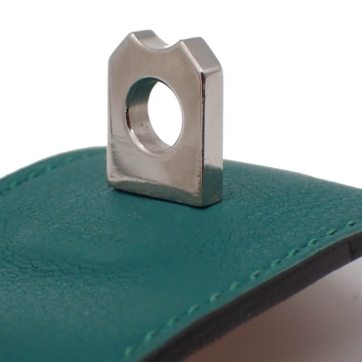 Hermes Collier de Chien Leather, Green, Leather, Bracelet