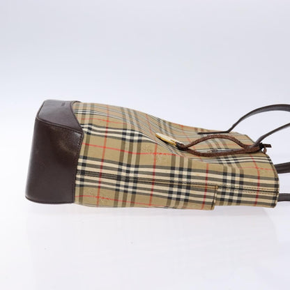 Burberry Nova Check Tote canvas check pattern, Beige, Canvas, Tote bag