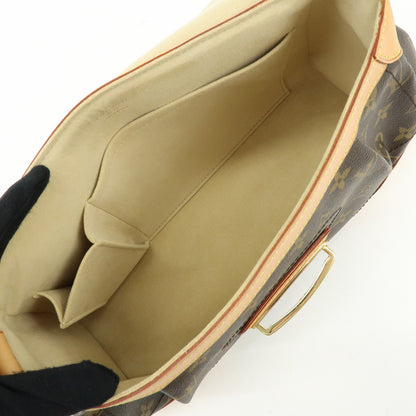 Louis Vuitton Beverly Monogram Canvas, Brown, Canvas, Handbag