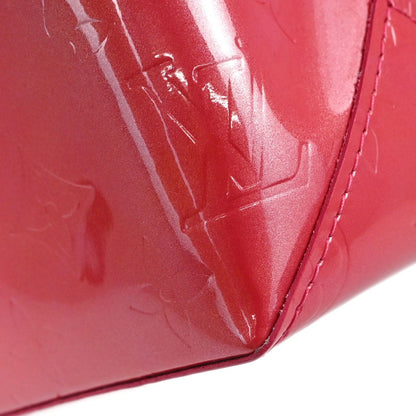 Louis Vuitton Reade Monogram Vernis, Pink, Patent Leather, Handbag