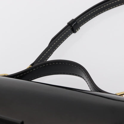 Louis Vuitton Monceau Vernis, Black, Patent Leather, Handbag