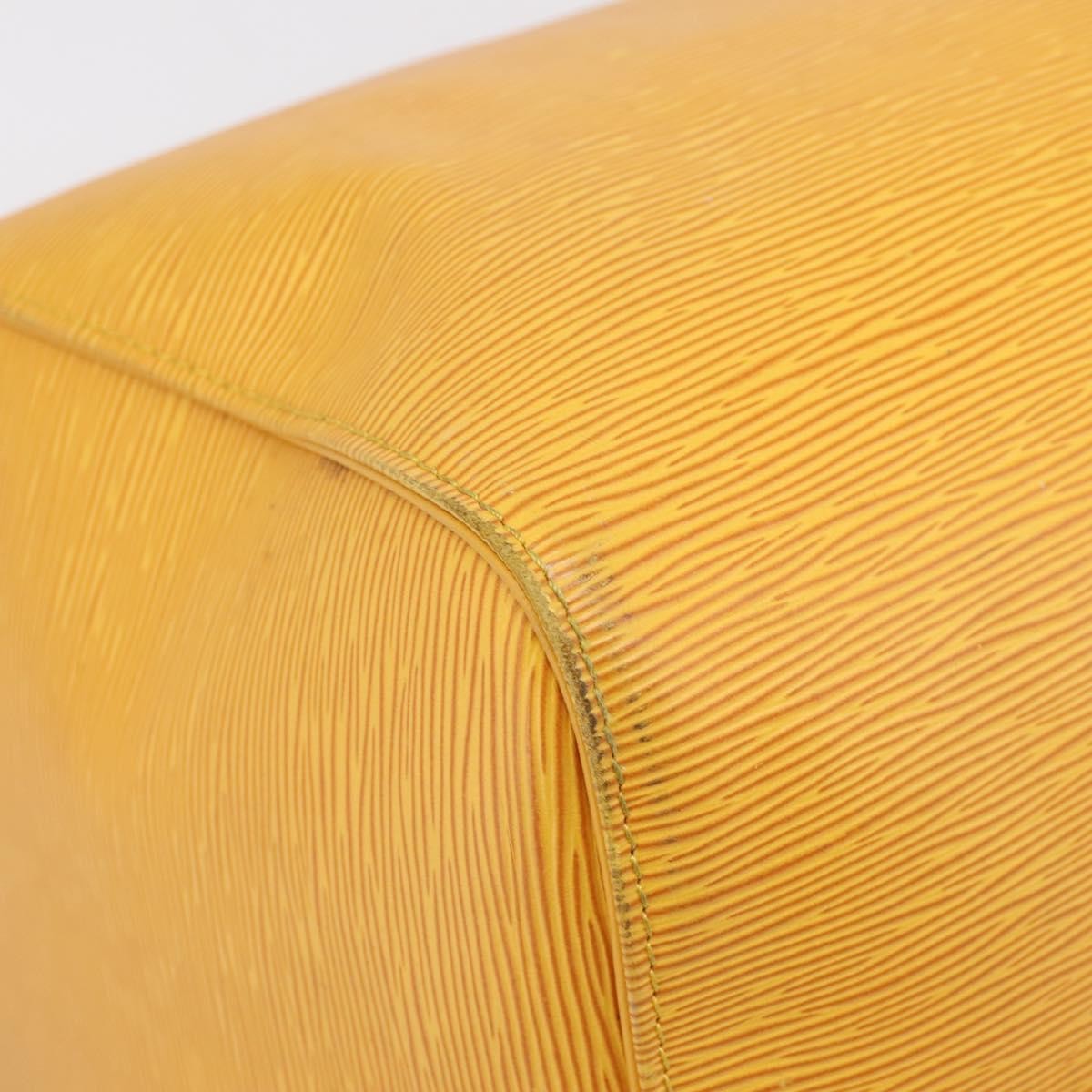 Louis Vuitton Keepall Epi Leather, Yellow, Leather, Travel Bag