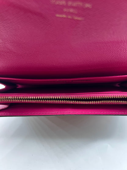 Louis Vuitton Portefeuille Sarah Wallet Monogram Empreinte, BROWN, CANVAS, Wallets