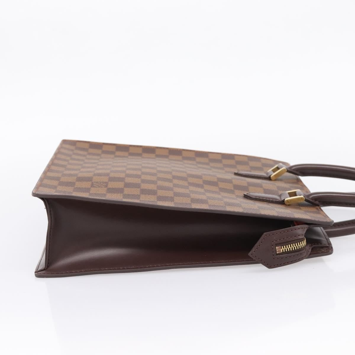 Louis Vuitton Venice Sac Plat Damier, Brown, Canvas, Tote Bag