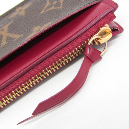 Louis Vuitton Zipped Card Holder NM Monogram Canvas, Brown, Canvas, Card Holder