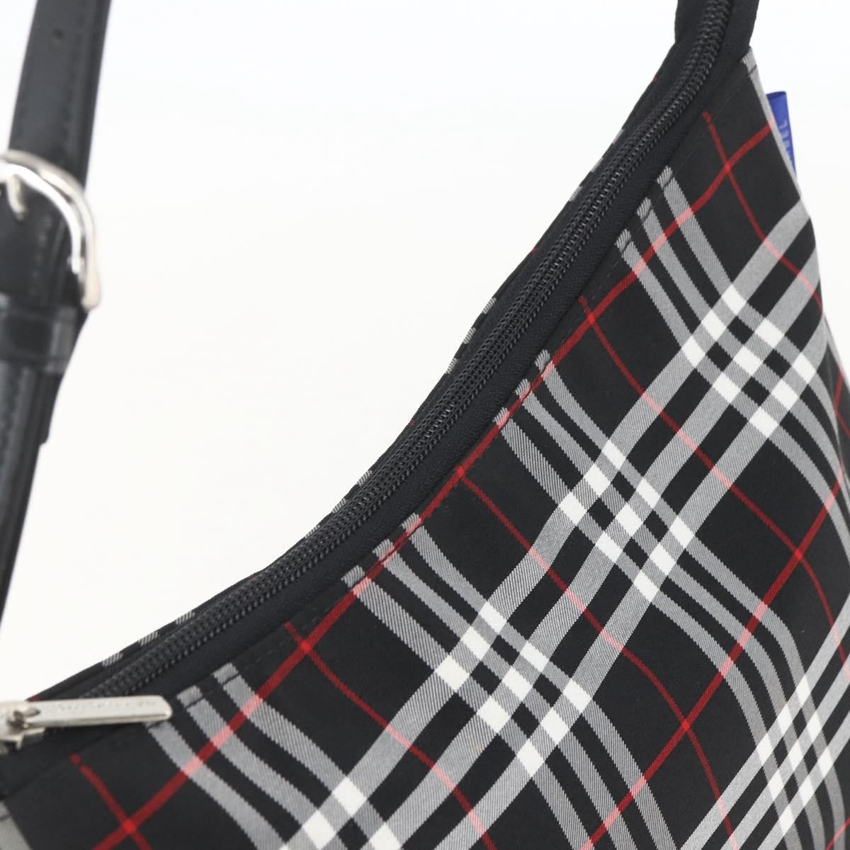 Burberry Nova Check Nylon, Black, Nylon, Handbag