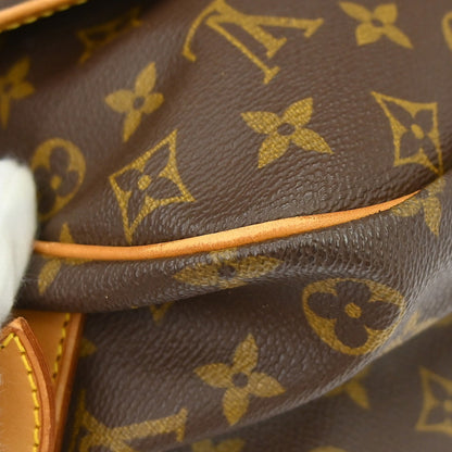Louis Vuitton Saumur Monogram Canvas, Brown, Canvas, Shoulder Bag