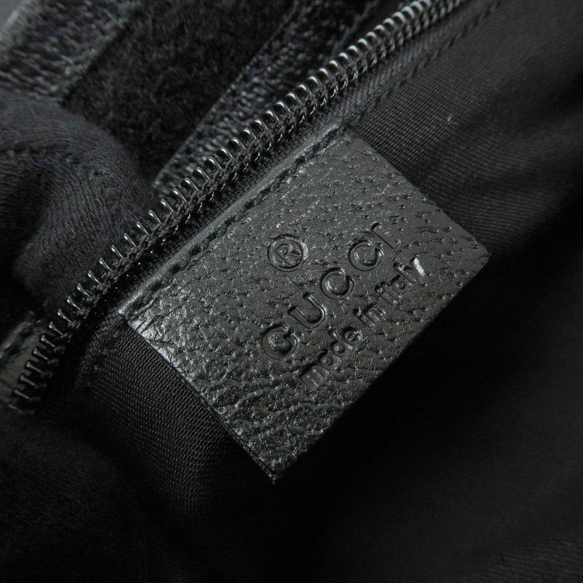 Gucci Shoulder Canvas, Black, Canvas, Shoulder Bag