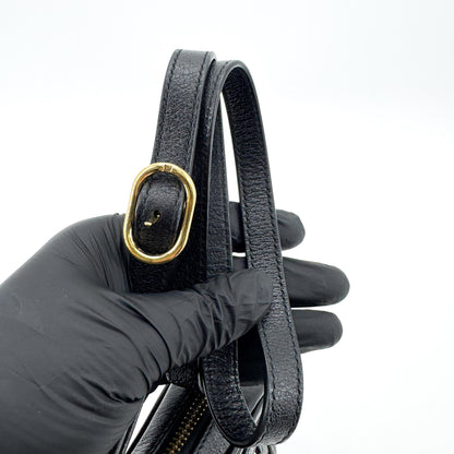 Gucci Ophidia Suede, Black, Leather, Briefcase