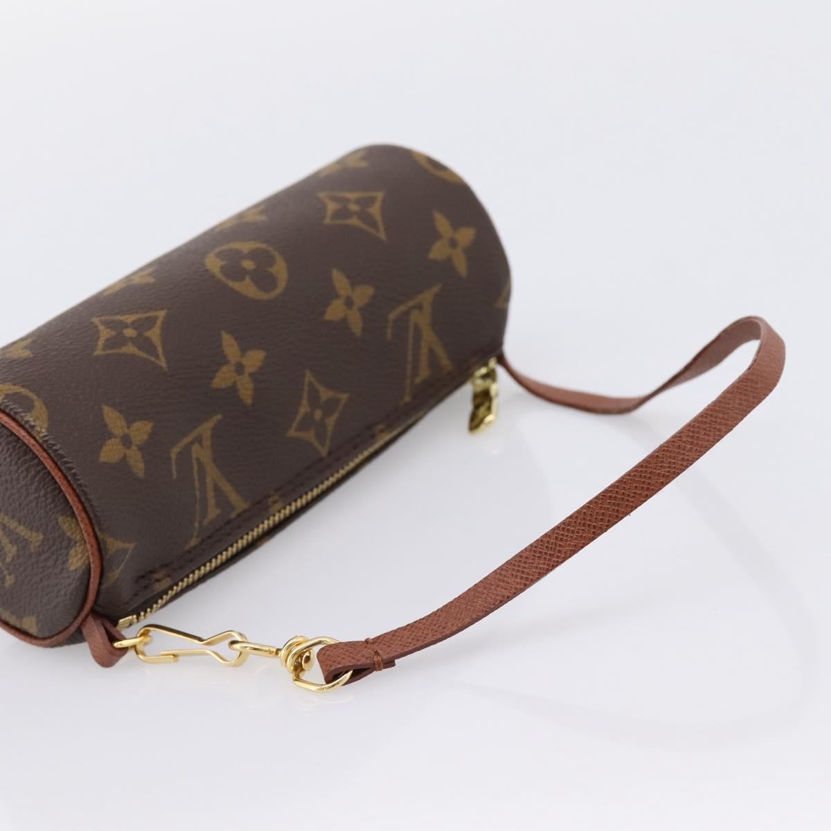 Louis Vuitton Papillon Pochette Monogram Canvas, Brown, Canvas, Clutch