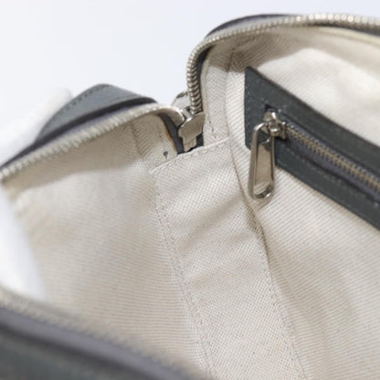 Gucci Ophidia Zip Wristlet GG Coated Canvas, Gray, Canvas, Shoulder Bag