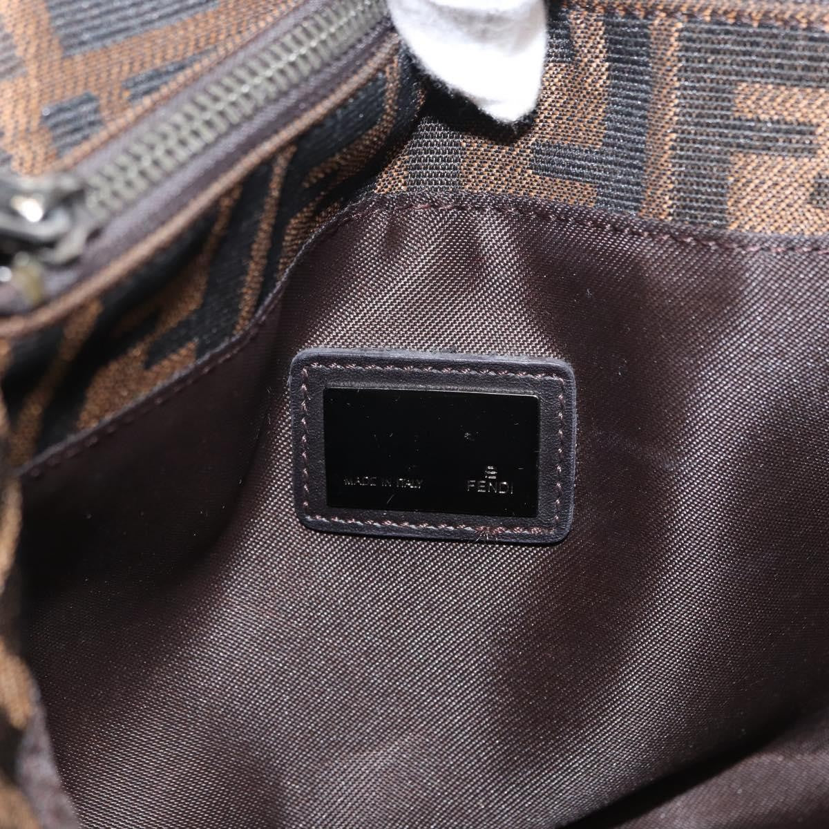 Fendi Vintage Open Tote Zucca Canvas, Brown, Canvas, Tote Bag