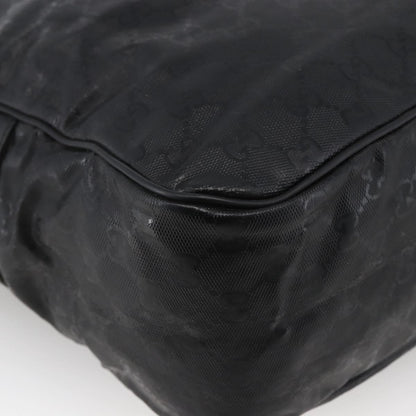 Gucci Zip Messenger GG Imprime, Black, Canvas, Handbag