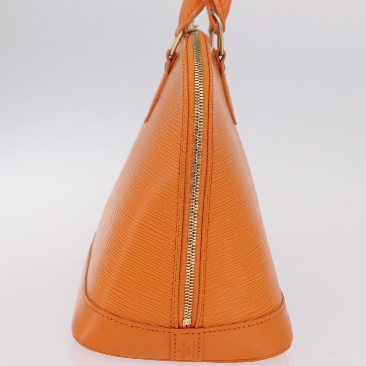 Louis Vuitton Alma Epi Leather, Orange, Leather, Handbag