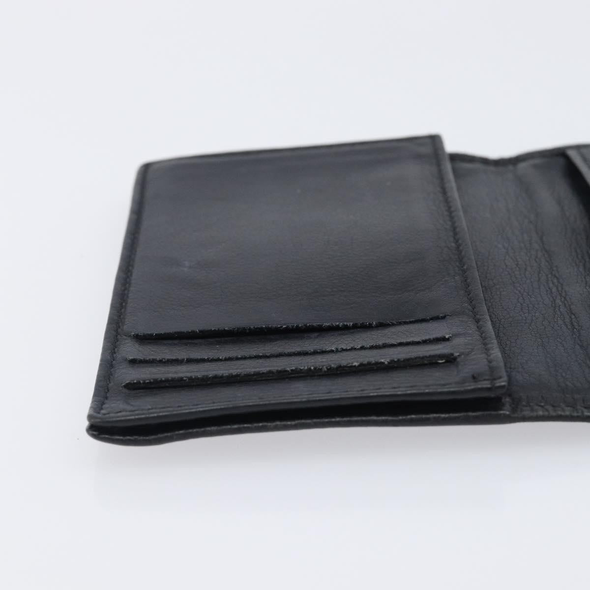 Chanel Timeless Bifold Card Case Caviar, Black, Leather, Card Holder