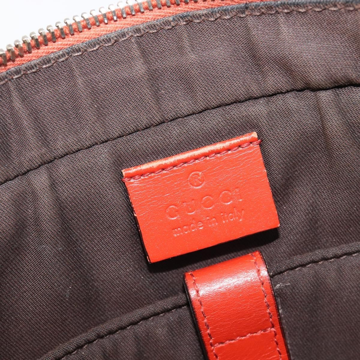 Gucci Bright Convertible Diamante Leather, Red, Leather, Briefcase