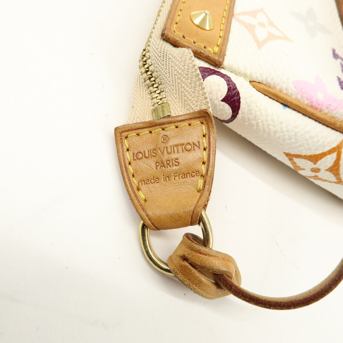Louis Vuitton Pochette Accessoires Monogram Multicolor, Multicolour, Canvas, Clutch