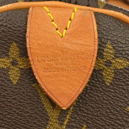 Louis Vuitton Keepall Monogram Canvas, Brown, Canvas, Travel Bag