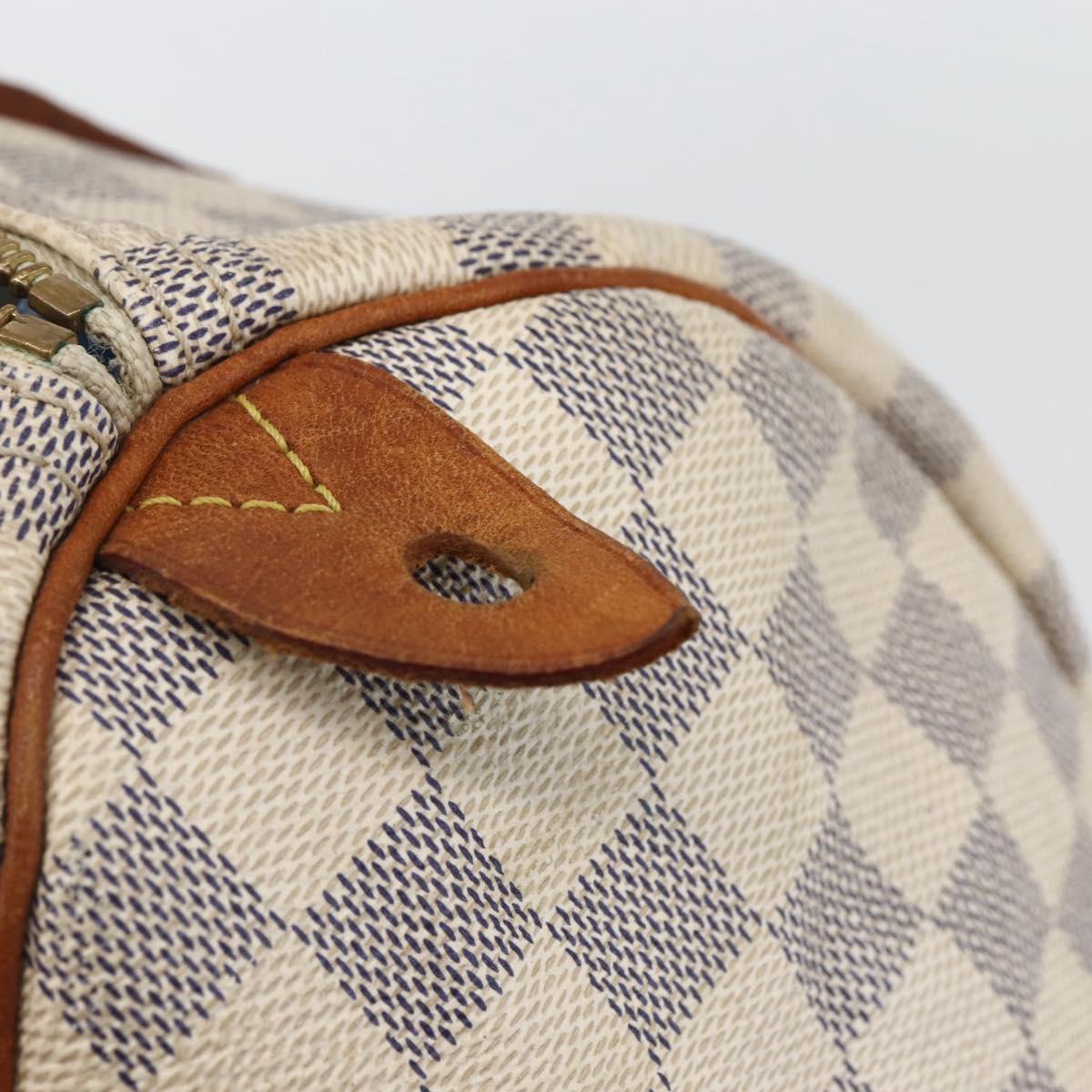 Louis Vuitton Speedy Handbag Damier, BEIGE, CANVAS, Handbag