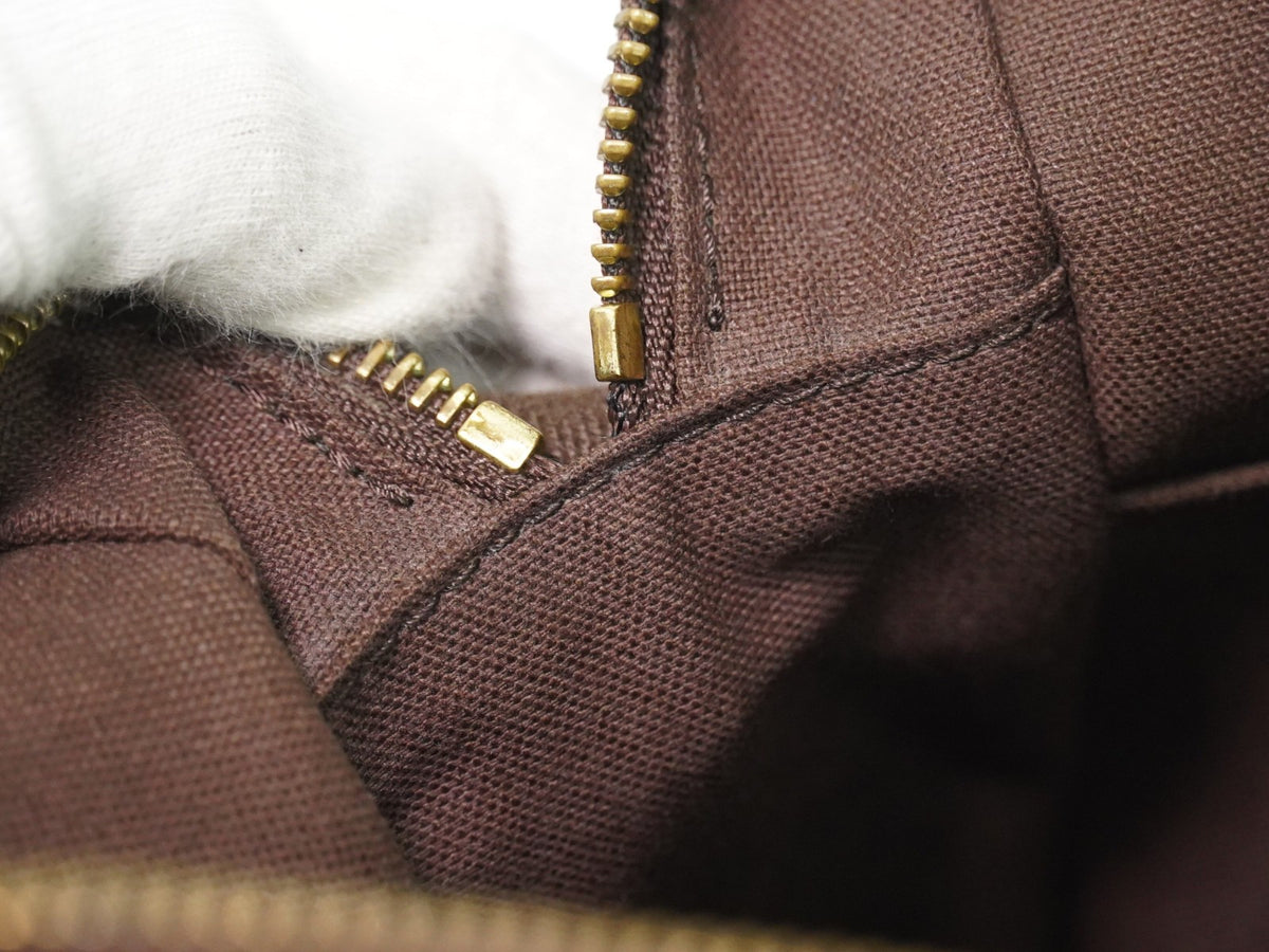 Louis Vuitton Trotteur Beaubourg Damier, Brown, Canvas, Handbag