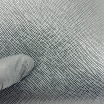 Prada Wristlet Zip Clutch Vitello Daino, Black, Leather, Clutch