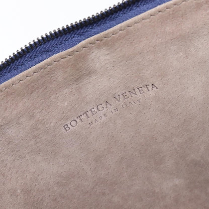 Bottega Veneta Compartment Chain Intrecciato Nappa, Blue, Leather, Shoulder Bag