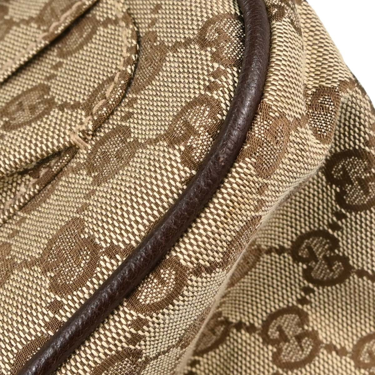 Gucci Abbey D-ring Handbag Canvas GG, Beige, Canvas, Handbag